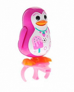 Пингвин с кольцом, розовый, сластена (Silverlit, 88333-4)